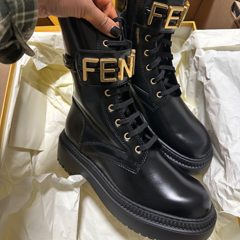 Fendi Combat Boot